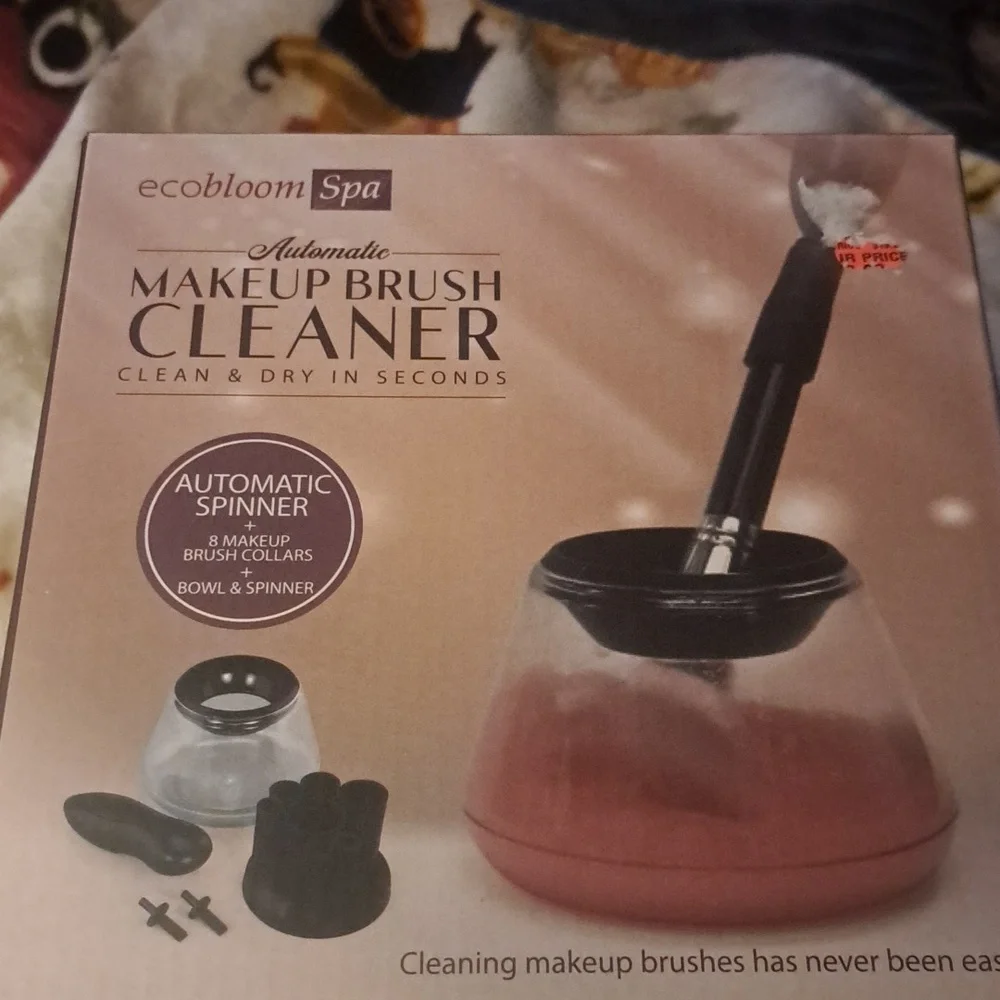 Ecobloom spa makeup brush cleaner